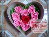 Hộp hoa hồng trái tim (hộp 9 bông) - anh 2