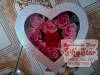 Hộp hoa hồng trái tim (hộp 9 bông) - anh 1